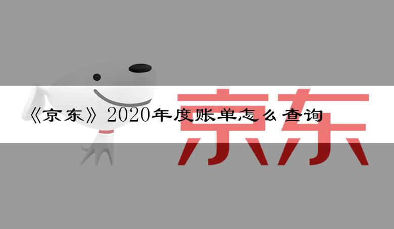 《京东》2020年度账单怎么查询
